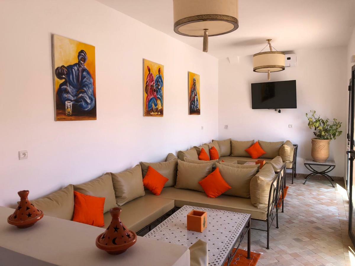 Hotel Les Orangers De l'Ourika à Douar Akkara Extérieur photo
